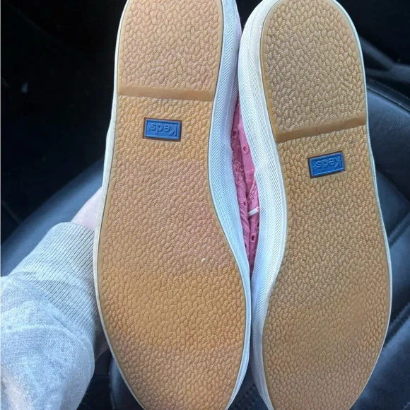 Pink Keds Lace Women's Shoes 8 - Picture 3 of 3